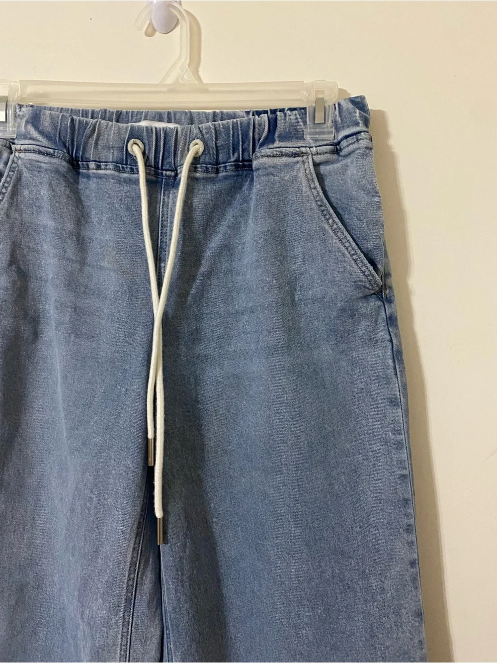 Loverlet Jeans By Vervet Wide Leg Pullon Jeans Size 29/9 - Picture 4 of 9